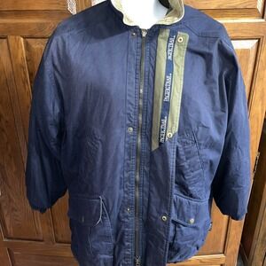 Pacific Trail VTG Size‎ Large Blue Quality Outdoor Wear A Division Of London Fog